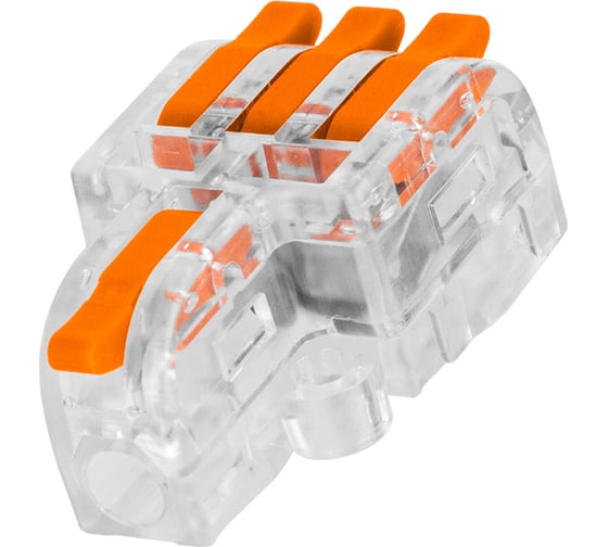 Разветвительная клемма TDM ELECTRIC СКР-613 в прозрачном корпусе (4 мм2) SQ0527-0402
