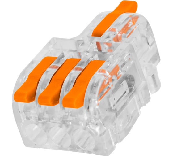 Разветвительная клемма TDM ELECTRIC СКР-613 в прозрачном корпусе (4 мм2) SQ0527-0402 1