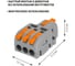 Разветвительная клемма TDM ELECTRIC СКР-413 (4 мм2) (5 шт/упак) SQ0527-0312 3