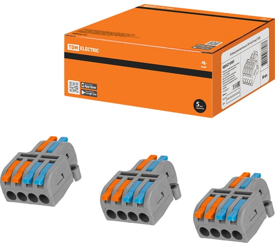 Разветвительная клемма TDM ELECTRIC СКР-424 (4 мм2) SQ0527-0303 1