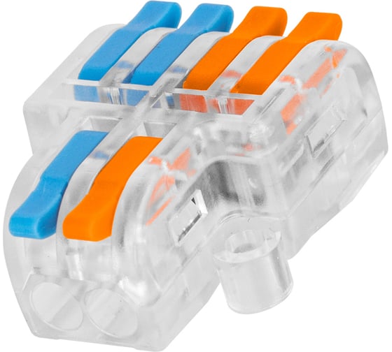 Разветвительная клемма TDM ELECTRIC СКР-624 в прозрачном корпусе (4 мм2) SQ0527-0403