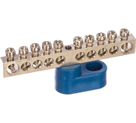 Шина EKF N 63.10 1-н изолятор стойка никель sn1-63-10-1