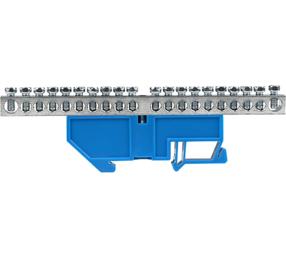 Нулевая шина EKF N 63.20 DIN изолятор никель 20 шт PROxima sn1-63-20-d