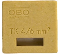 Клемма OBO Bettermann керамическая, огнестойкая, TK 06, 6 мм2 5 шт 7205702