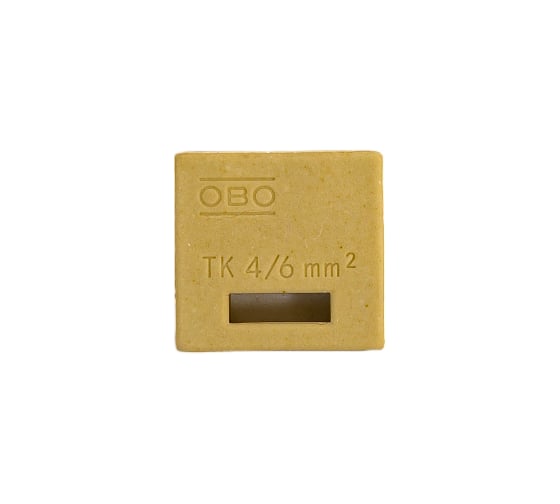 Клемма OBO Bettermann керамическая, огнестойкая, TK 06, 6 мм2 5 шт 7205702 1
