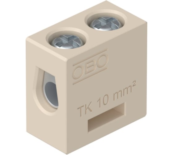 Клемма OBO Bettermann керамическая, огнестойкая, TK 10, 10 мм2 5 шт 7205704