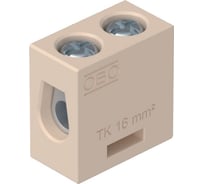 Клемма OBO Bettermann керамическая, огнестойкая, TK 16, 16 мм2 5 шт 7205706