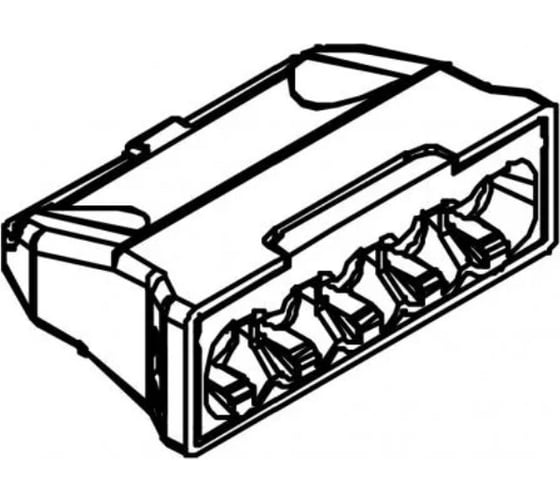 Клемма OBO Bettermann OBO пружинная, 5x2,5 мм2, (2273-205) (100 штук/упаковка) 2054507