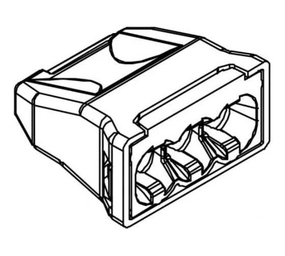 Клемма OBO Bettermann OBO пружинная, 3x2,5 мм2, (2273-203) (100 штук/упаковка) 2054485