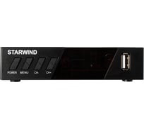 Ресивер Starwind DVB-T2 CT-140 черный 1115184