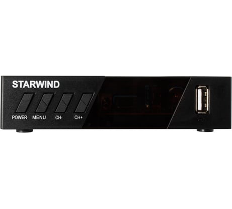 Ресивер Starwind DVB-T2 CT-140 черный 1115184