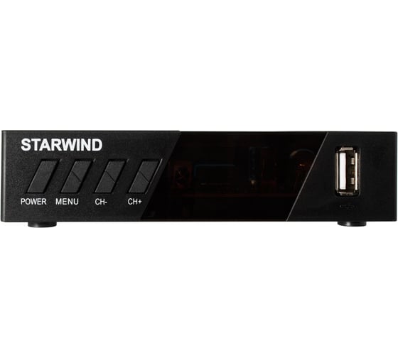 Ресивер Starwind DVB-T2 CT-140 черный 1115184