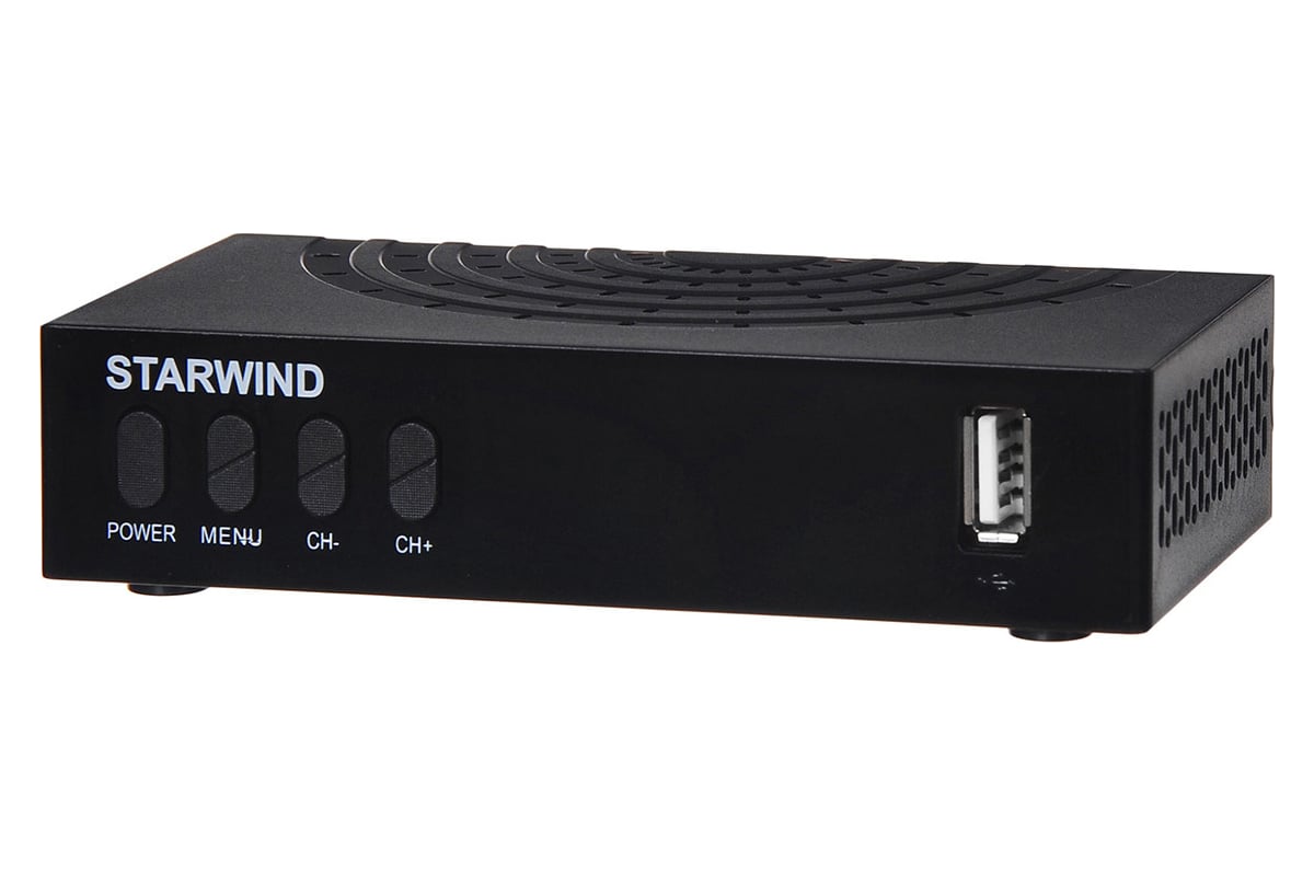 Ресивер Starwind DVB-T2 CT-220 черный 1115186