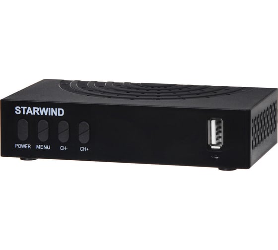 Ресивер Starwind DVB-T2 CT-220 черный 1115186
