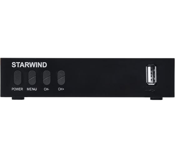 Ресивер Starwind DVB-T2 CT-220 черный 1115186