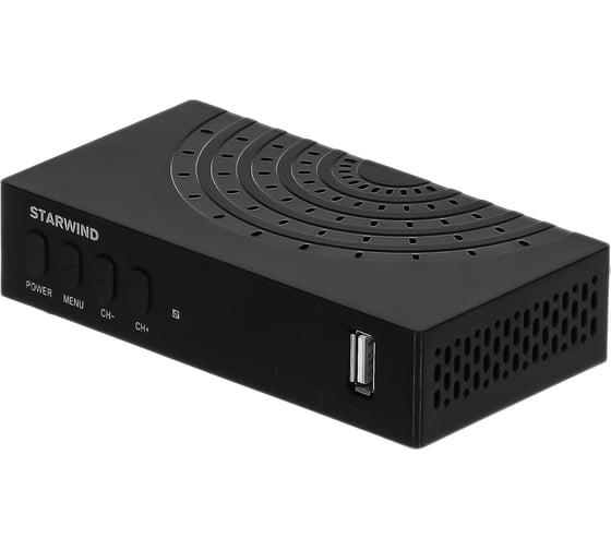 Ресивер Starwind DVB-T2 CT-240 черный 1829979