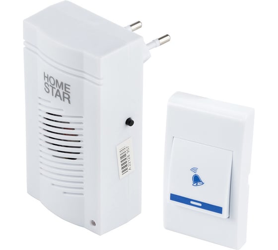 Беспроводной электрический звонок Homestar hs-0115 работа от сети 105585