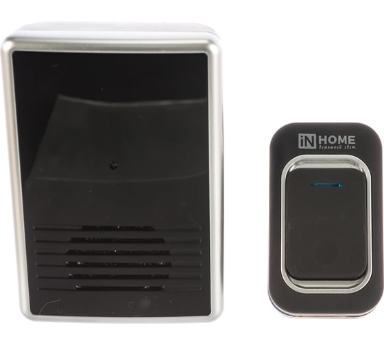 Беспроводной звонок IN HOME ЗБ-10 IP44 ЧЕРН 4690612013381