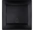 Звонковая кнопка TDM ELECTRIC 6А, графит, Лама SQ1815-0608 1