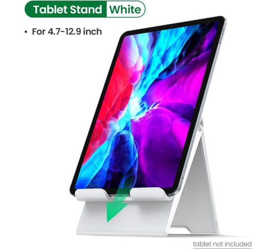 Регулируемая подставка Ugreen lp247 djustable portable stand для телефонов и планшетов, цвет: черный 80903