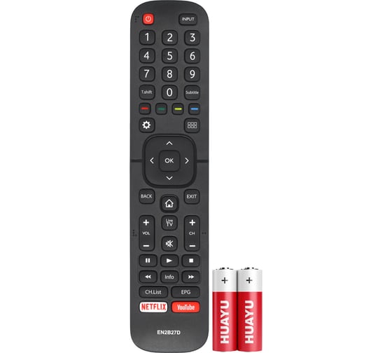 Пульт huayu EN2B27D, EN2B27DF, EN2B27 для телевизоров DEXP, Hisense, DOFFLER, TOSHIBA HBT006