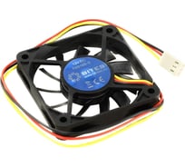 Вентилятор 5bites 60x60x10мм, подшипник скольжения, 3500rpm, 26 дБ, 3pin F6010S-3