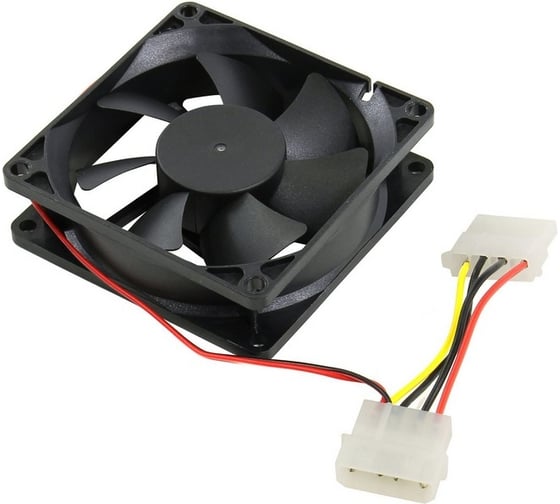 Вентилятор 5bites 80x80x25мм, подшипник скольжения, 2000rpm, 23 дБ, 4pin F8025S-HDD 1