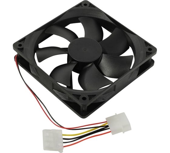 Вентилятор 5bites 120x120x25мм, подшипник скольжения, 1200rpm, 25 дБ, 4pin FB12025S-12L4 1