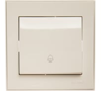 Кнопка звонка LEZARD RAIN белый 703-0202-103