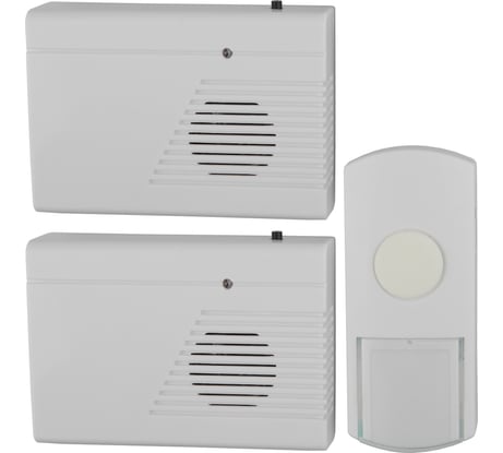 Беспроводной звонок ЭРА C27-2, два динамика, новая упаковка Б0018969