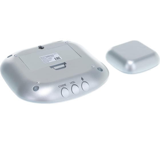 Беспроводной звонок ЭРА BIONIC Silver Б0017749