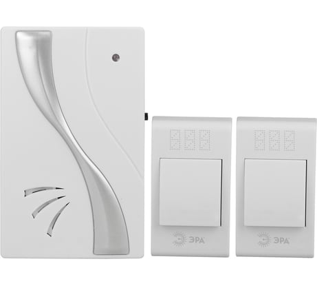 Беспроводной звонок ЭРА TWIN-B Б0019877