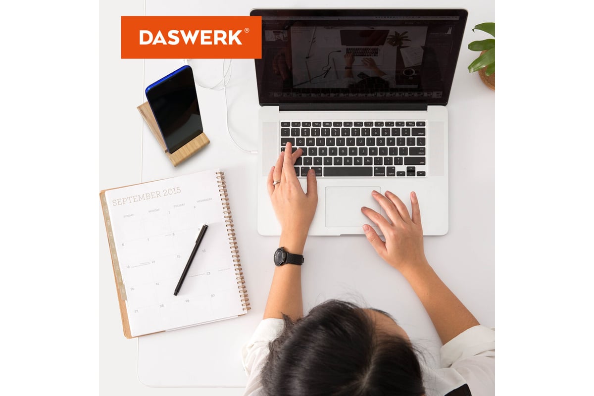 Настольная подставка держатель для телефона/смартфона/планшета DASWERK из  бамбука 263155 - выгодная цена, отзывы, характеристики, фото - купить в  Москве и РФ