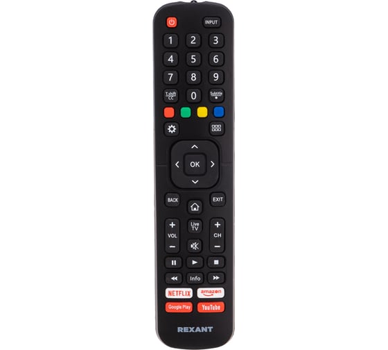 Универсальный пульт REXANT для телевизора Hisense 38-0010 1