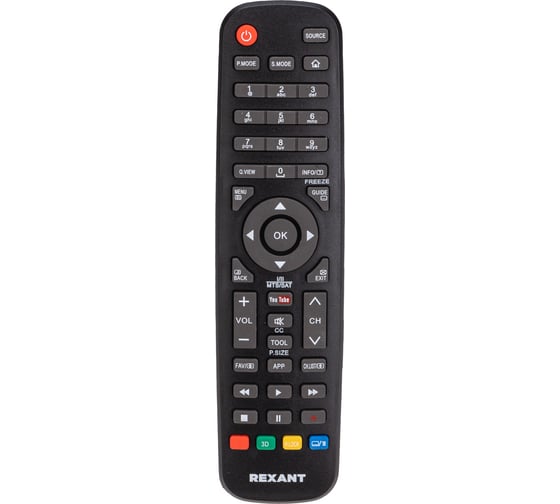 Универсальный пульт REXANT для телевизора Haier 38-0104 1