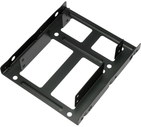 Салазки Gembird для установки двух hdd/ssd 2.5'' в отсек 3.5", металл, пакет, MF-22535M