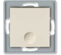 Выключатель кнопочный для звонка Aling-conel PRESTIGE механизм, 10A 250V кремовый арт. 6010.9