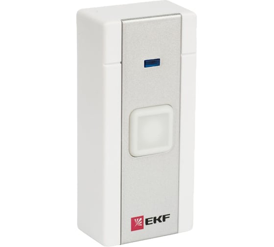Кнопка для беспроводного звонка с функцией обучения EKF PROxima SQDB-T-01 1