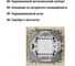 Кнопка звонка TDM ELECTRIC 6а, слоновая кость, "сенеж" SQ1816-0120 5