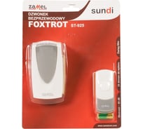 Беспроводной звонок Zamel FOXTROT радиус действия 60м, питание от розетки 220В ST-925