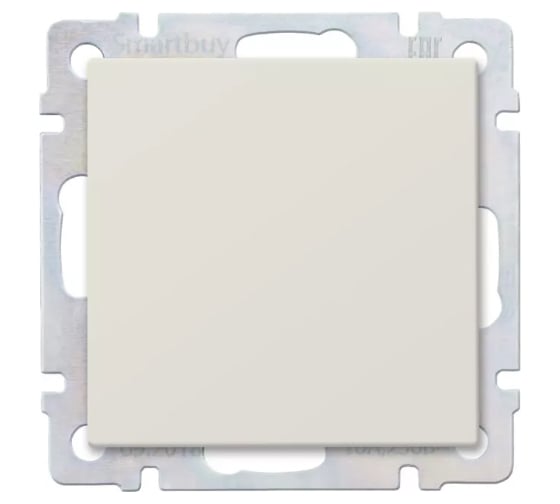 Кнопка звонка Smartbuy Нептун 10А, бежевая SBE-05i-10-B1-0