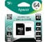 Карта памяти Apacer Micro SD 64 Gb Class 10 High Capacity UHSI adapter Б0030970 1