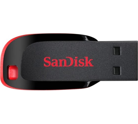 Флэш-диск Sandisk Cruzer Blade 64 Gb Blister Black Z50 Б0029569