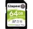 Карта памяти Kingston SDXC 64 Gb Class 10 U1 UHSI 100MB/s Canvas Select Plus adapter Б0047065 1