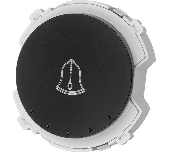 Выключатель звонка TDM ELECTRIC 1-клавишный 16а 250в агат, "байкал" SQ1819-0253 1