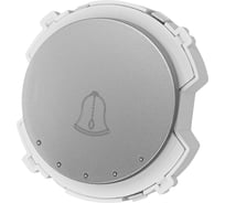 Выключатель звонка TDM ELECTRIC 1-клавишный 16а 250в платина, "байкал" SQ1819-0353