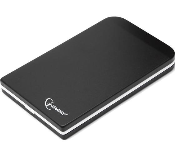 Внешний корпус Gembird 2.5" USB 2.0 SATA металл черный EE2-U2S-42 1
