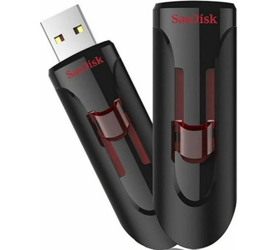 Флэш-диск Sandisk Cruzer Glide 16 Gb CZ600 Black USB 3.0 Б0041853