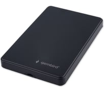 Внешний корпус USB 2.0 для 2.5" HDD/SSD Gembird порт USB, SATA III, металл, черный, EE2-U2S-40P