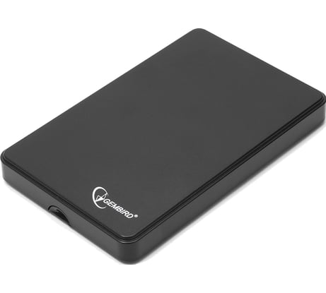 Внешний корпус Gembird 2.5" USB 2.0 SATA пластик черный EE2-U2S-40P